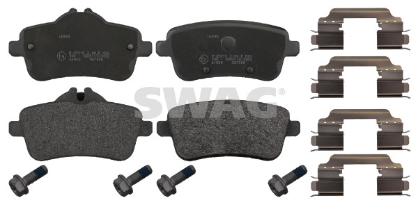Brake Pad Set, disc brake - 10 91 6990 SWAG